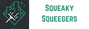 Squeaky Squeegers logo